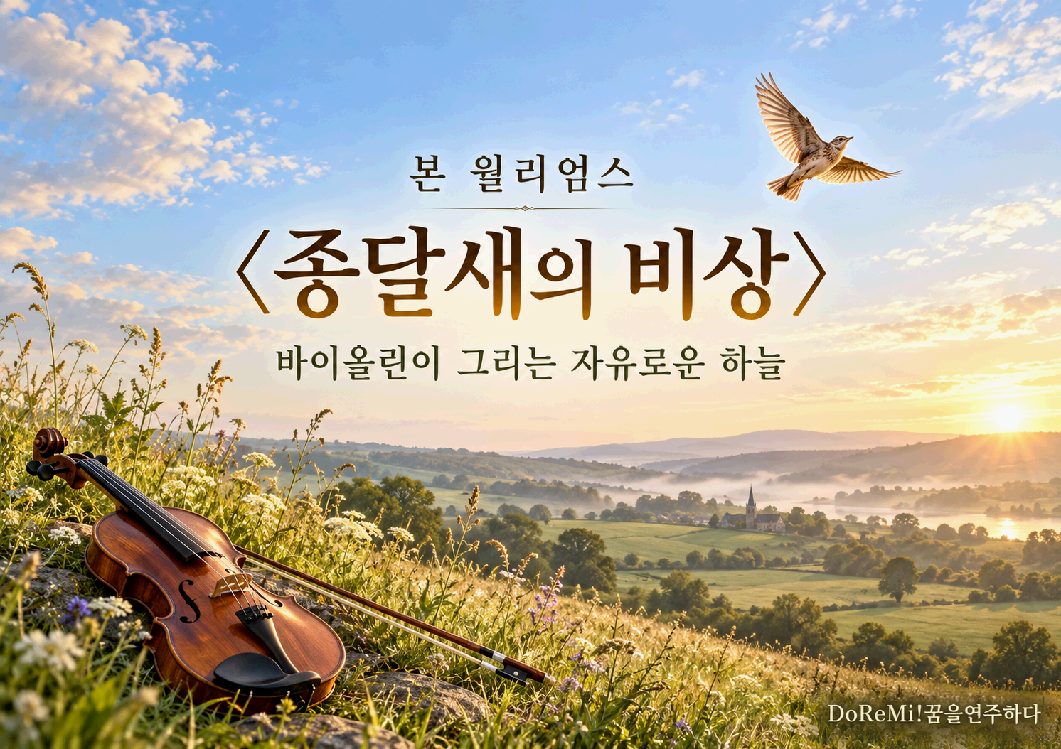 랠프 본 윌리엄스 <종달새의 비상 The Lark Ascending>
- 들판에서 하늘로, 바이올린이 그리는 자유의 궤적