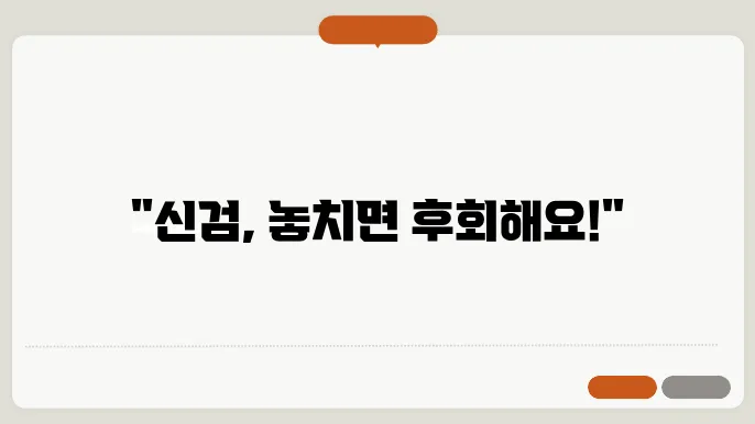 신검 신청 기간