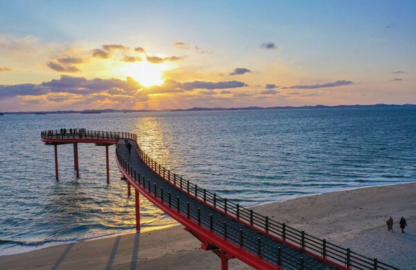 남당항 노을 전망대와 용봉산 트레킹