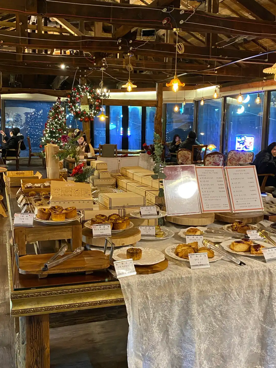 군산과자조합-내부-디저트-계란찜