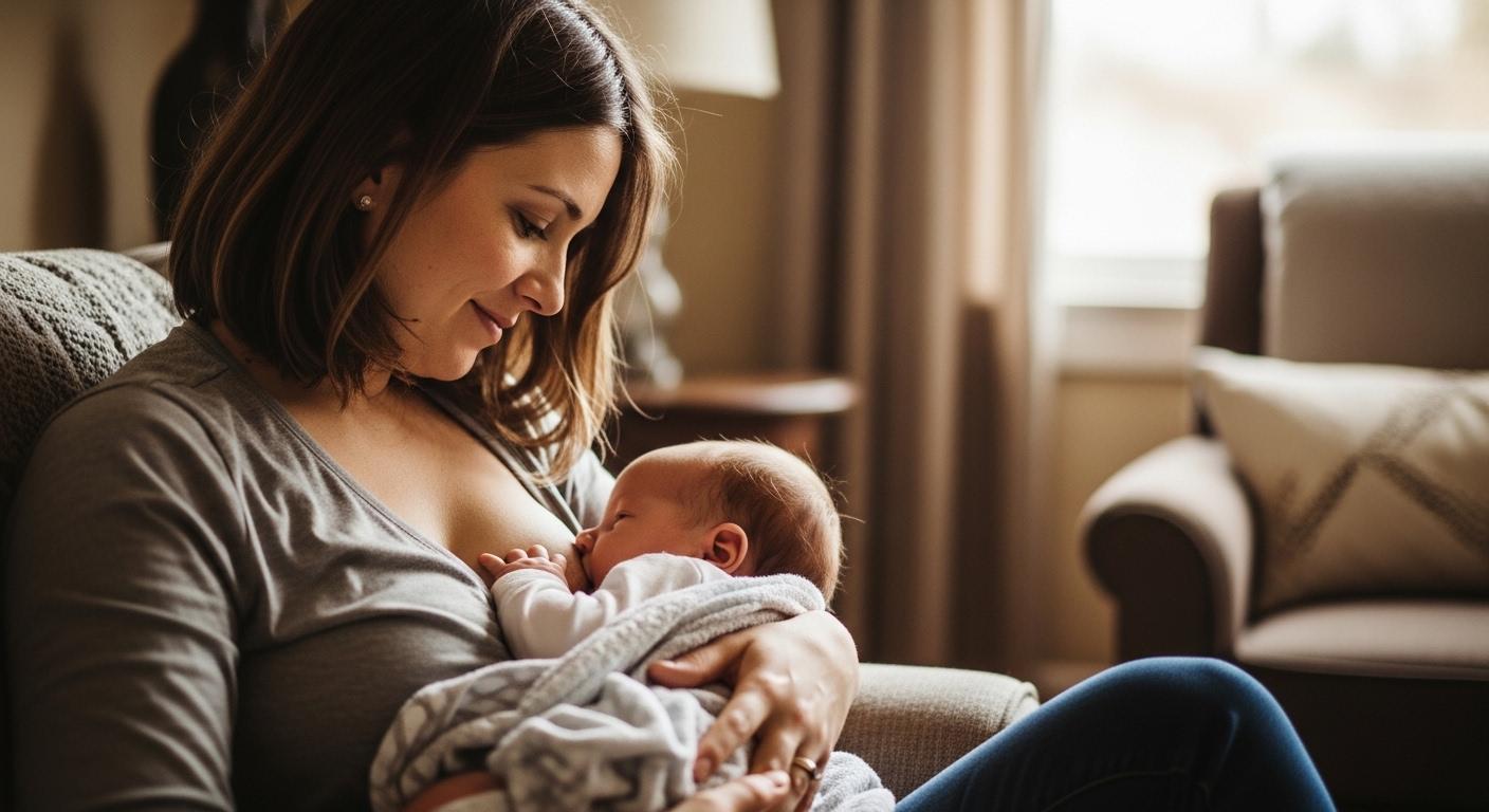 아기 예방접종 전 수유