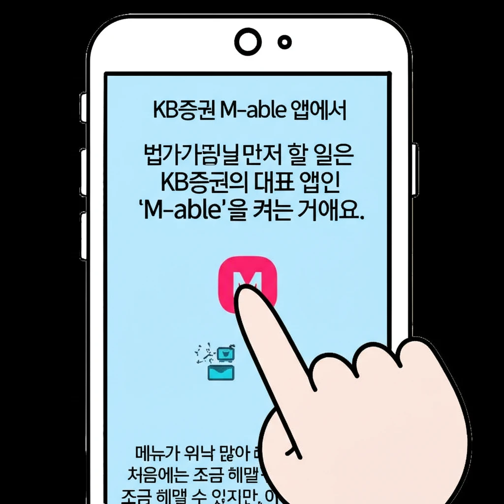 마블 앱 이용한 KB증권 ISA 자동..