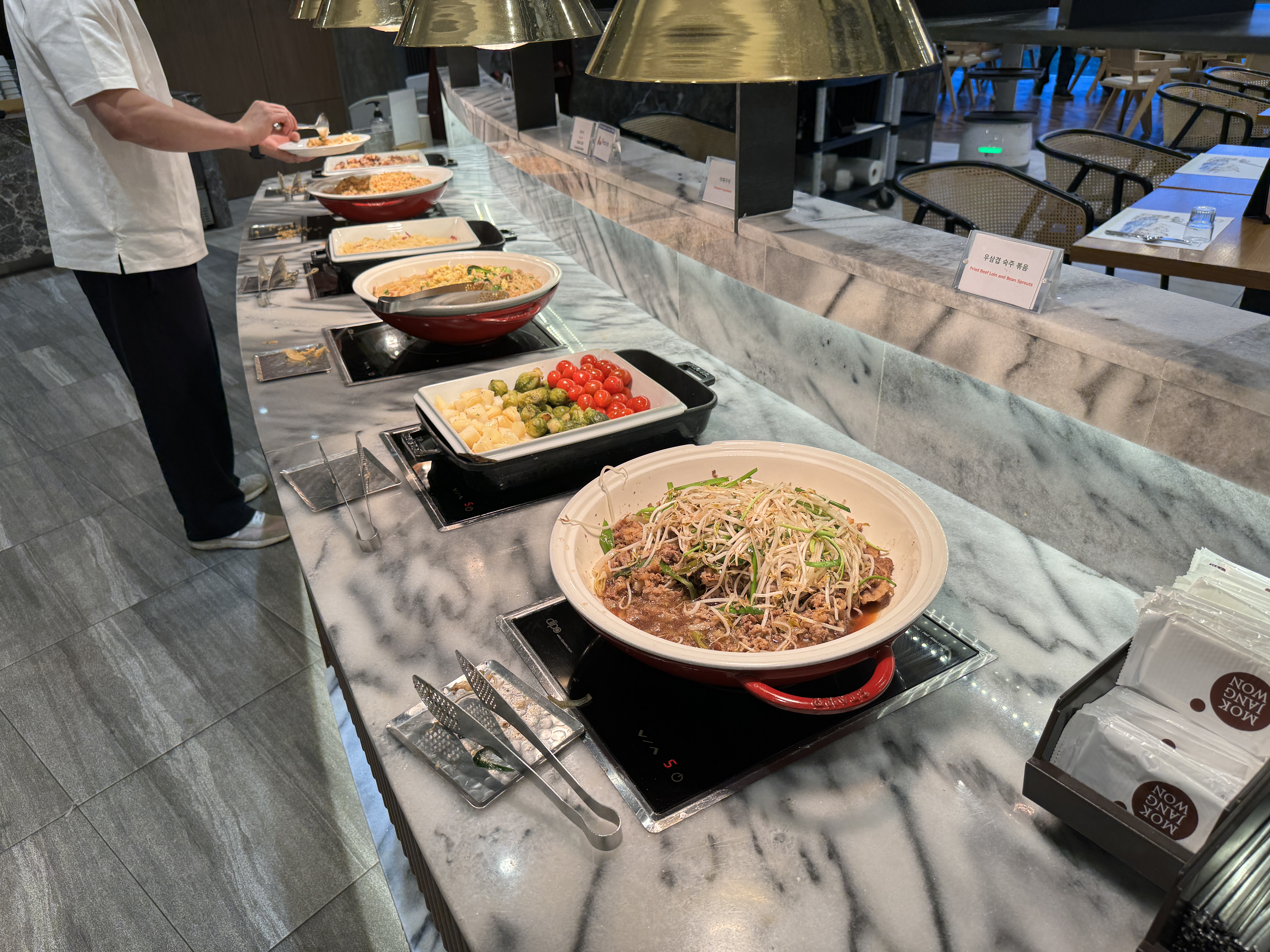 부산-영도-뷔페-목장원-오채담-볶음메뉴