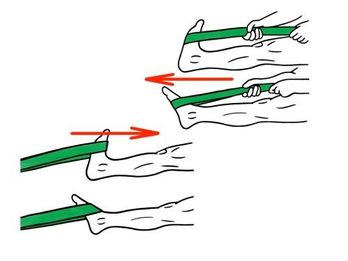 Plantar-dorsibandexercise