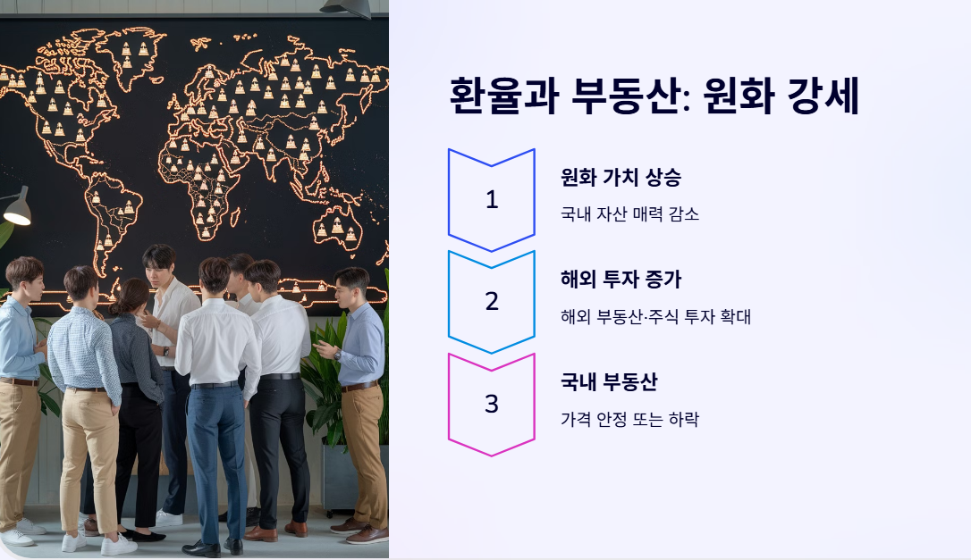 부동산 원화 강세 영향