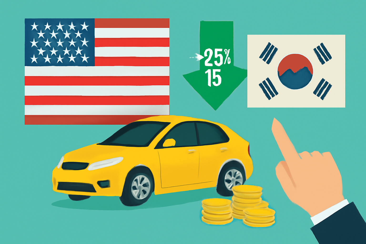 미국 자동차 관세 인하! 한국산 차량에 호재 KAMA 발표로 본 수출 영향 분석 관련 사진