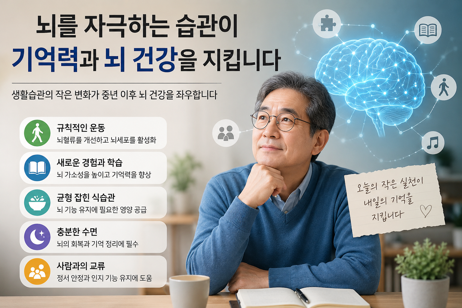 뇌를 자극하는 습관