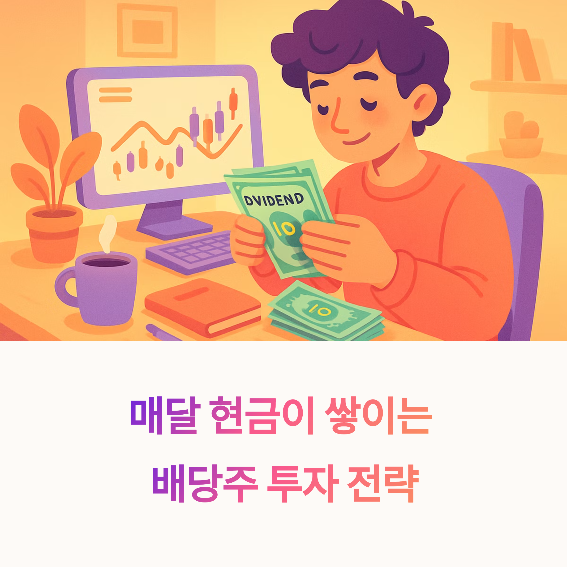 매달 현금이 쌓이는 배당주 투자 전략