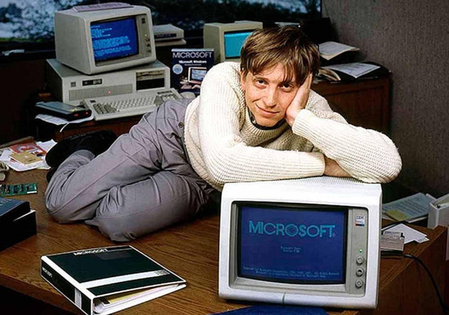 빌게이츠 청년시절 사진 