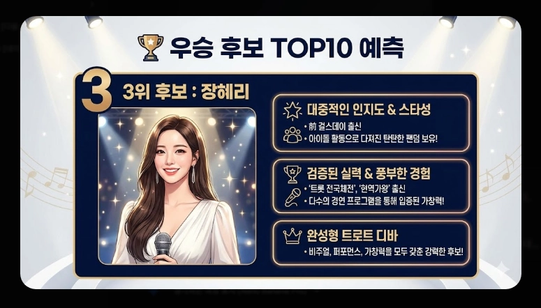 미스트롯4 본선진출자 베스트 무대