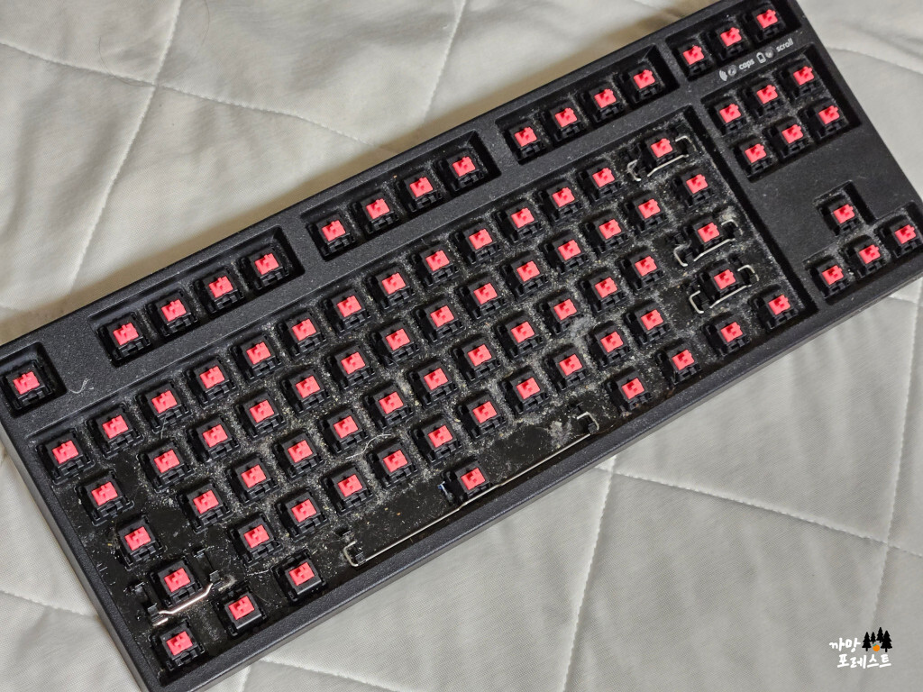 키보드 키캡 청소