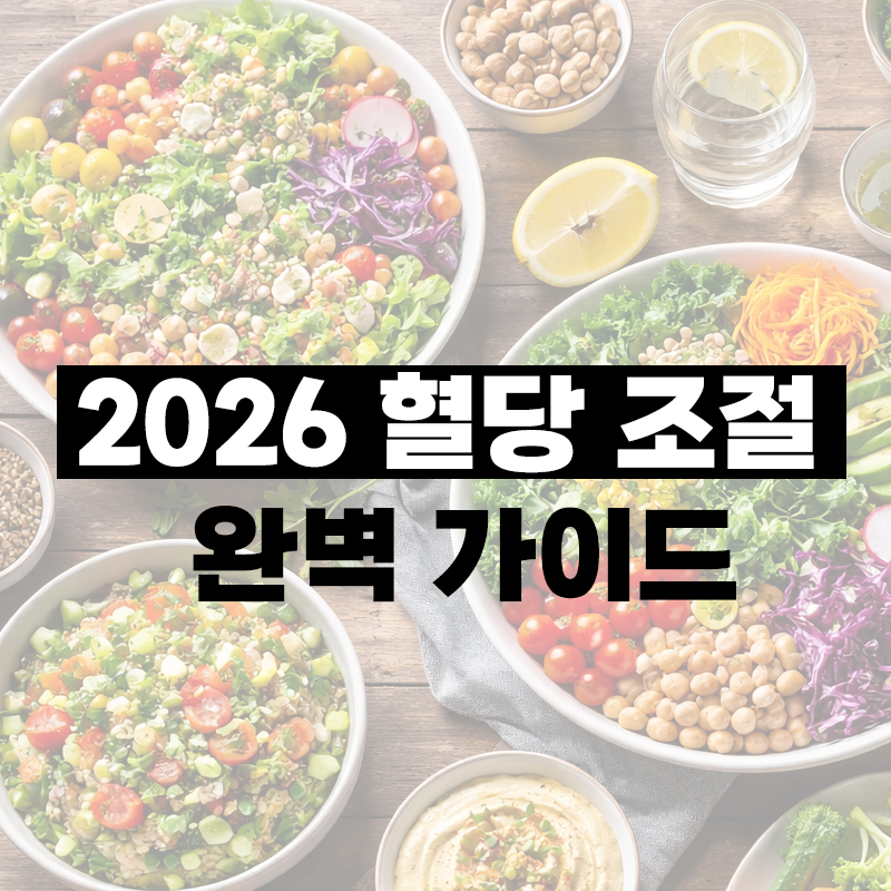식후 혈당 낮추는 법: 혈당 조절 생활 습관 5가지 가이드