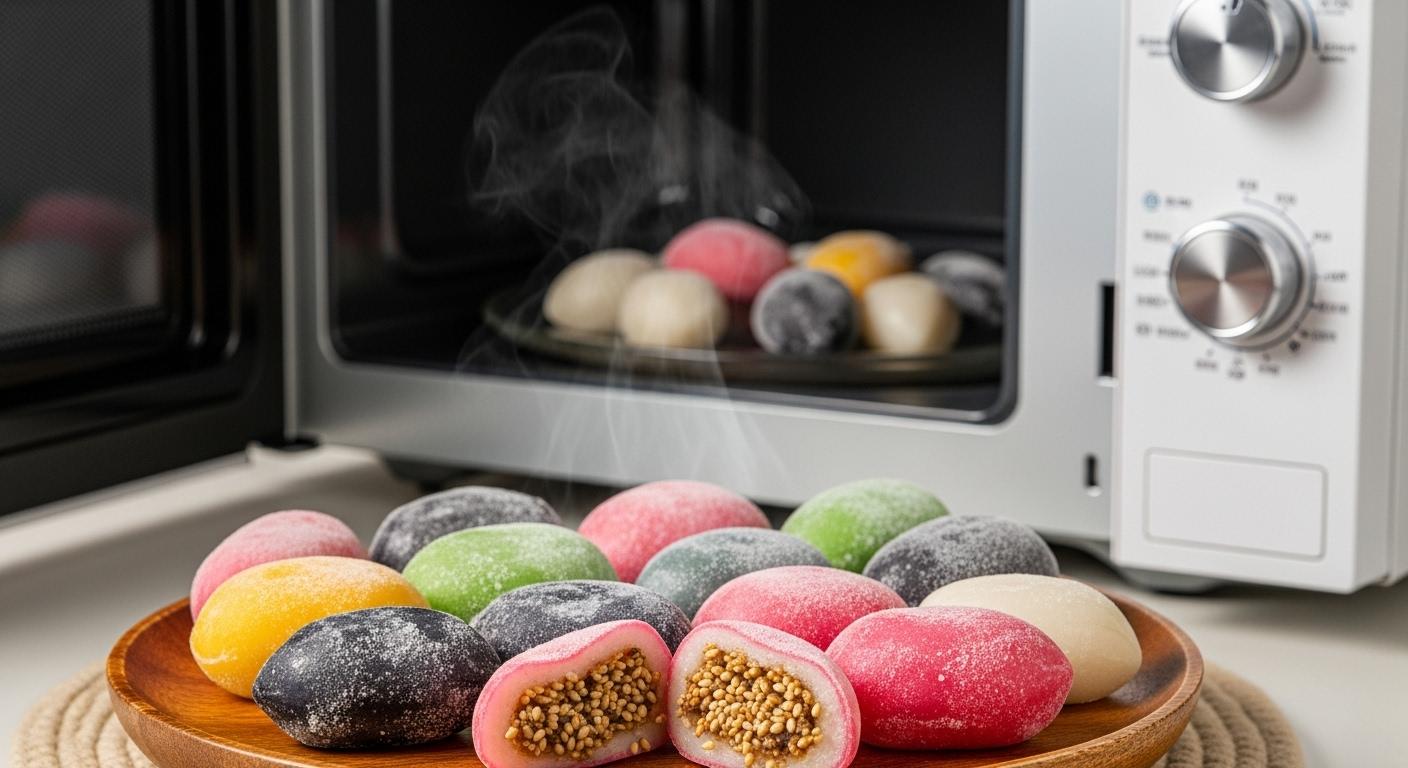 냉동 송편 전자레인지