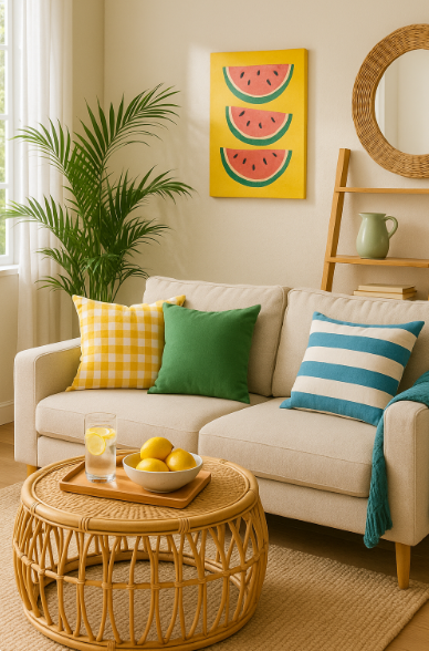 여름맞이 셀프 인테리어