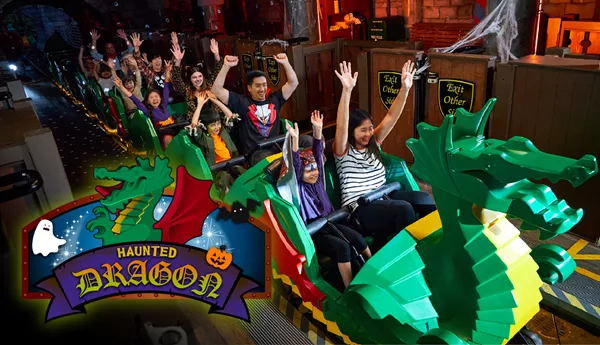 Starry Night 필수 어트랙션 ❘ 헌티드 드래곤 코스터