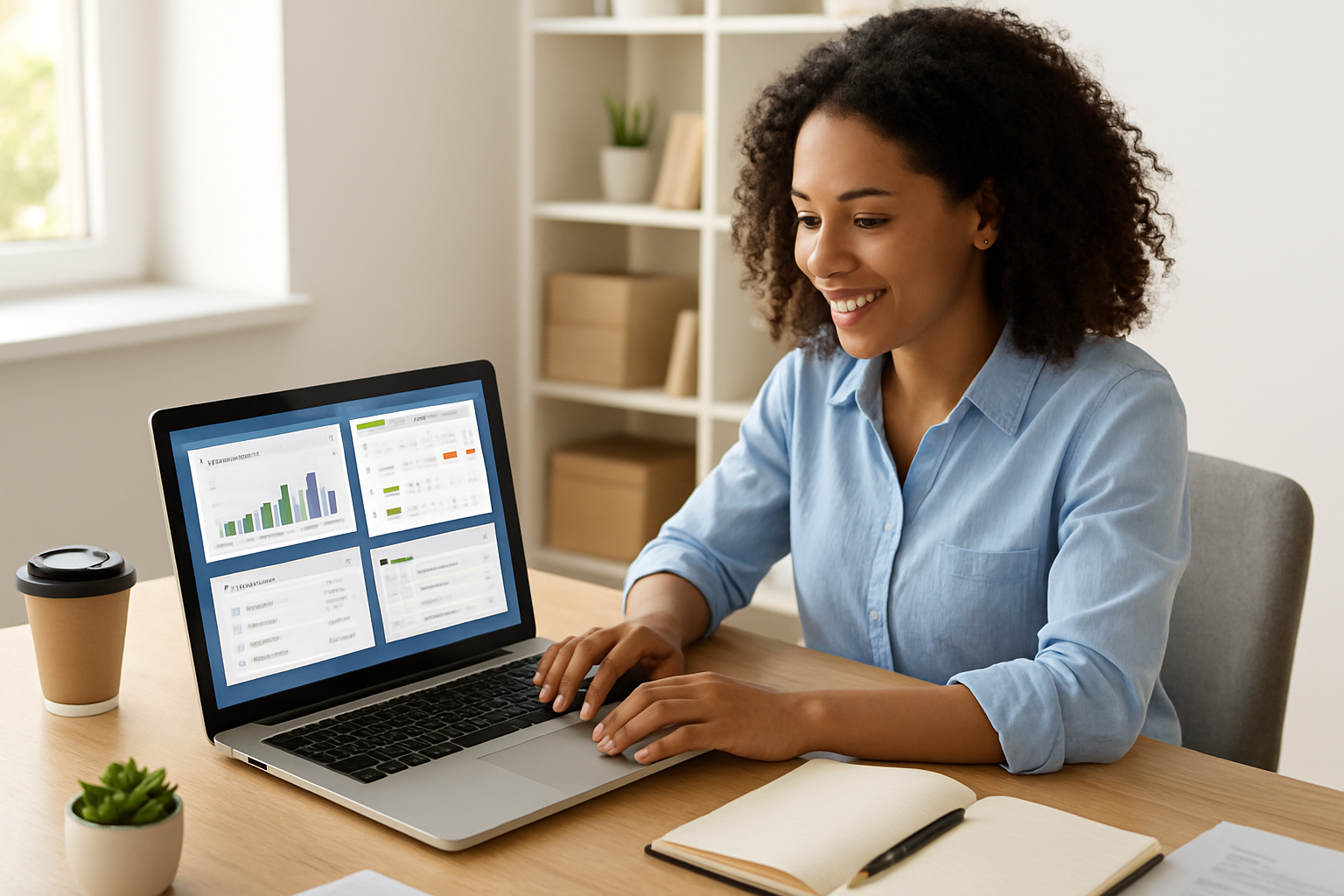 생산성 앱 활용 이미지