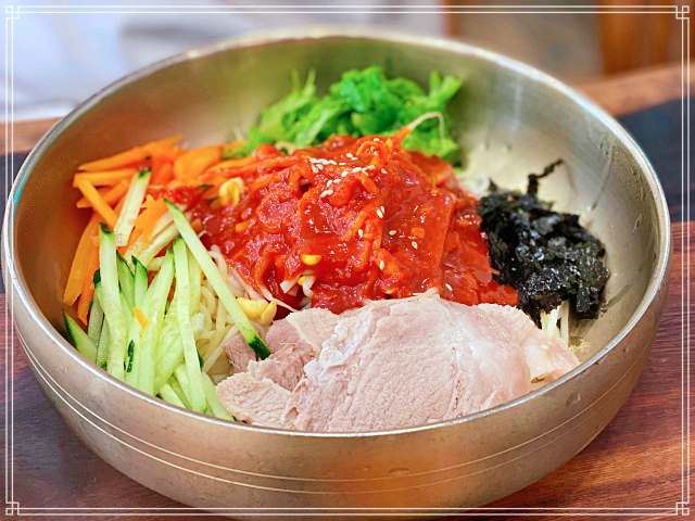 제주도 제주공항 맛집 제주 고기국수, 비빔국수
