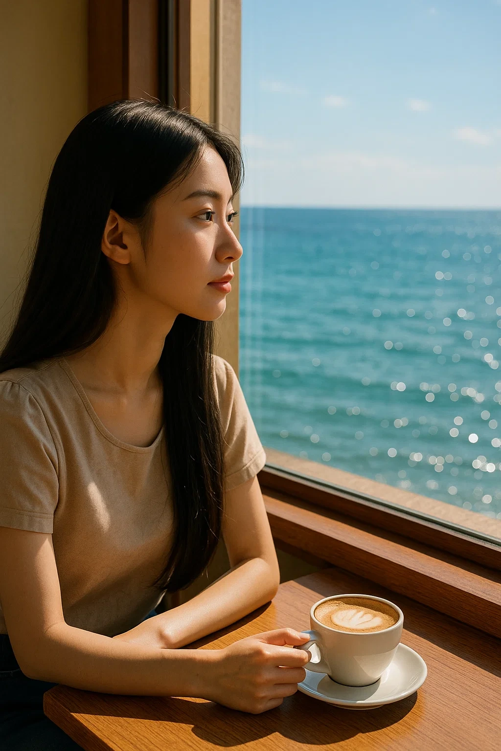 카스카이스에서 커피 한 잔 하기