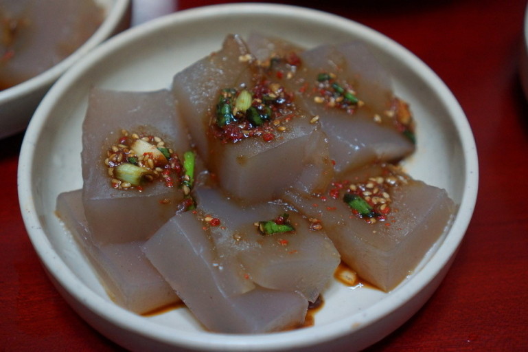 6시내고향 대구 칠성 종합 시장 도토리묵, 메밀묵, 묵밥, 묵 맛집 추천