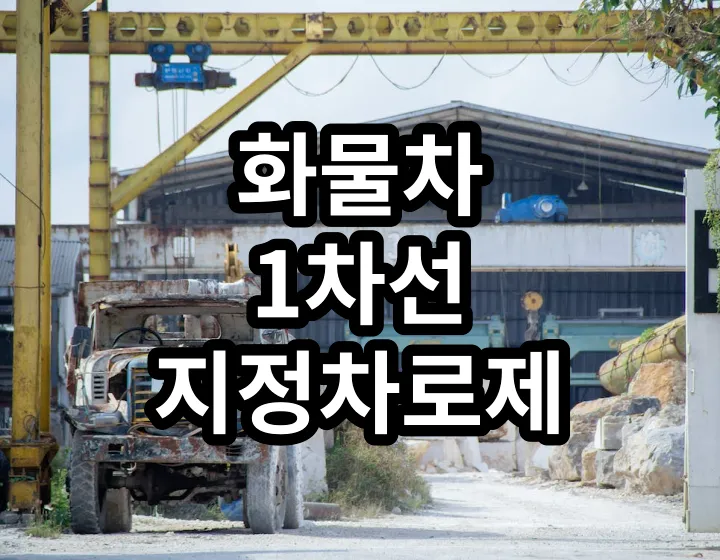 고속도로 지정차로제