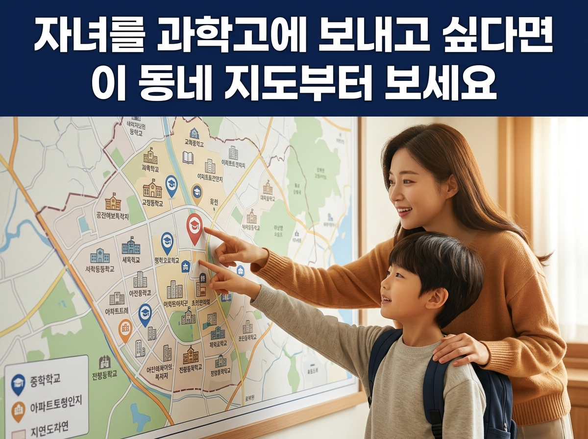 맹모 과학고 학군 이사 지역 선택