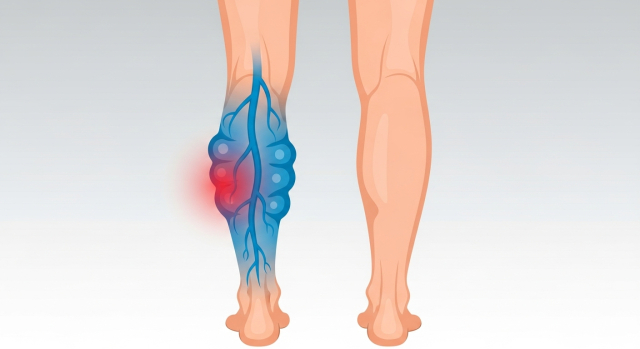하지정맥류로 울퉁불퉁한 다리 정맥