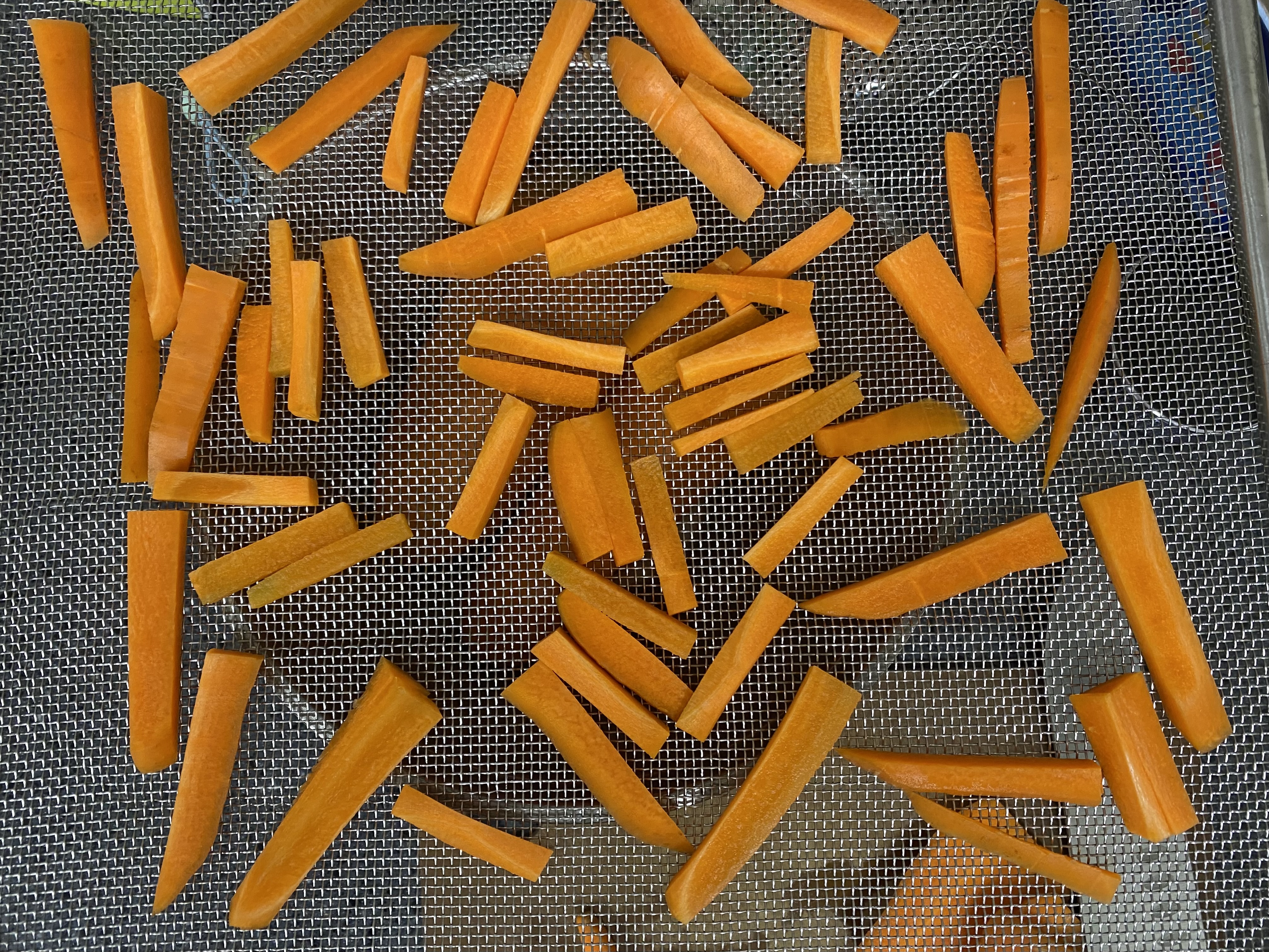 당근스틱 올려놓은모습