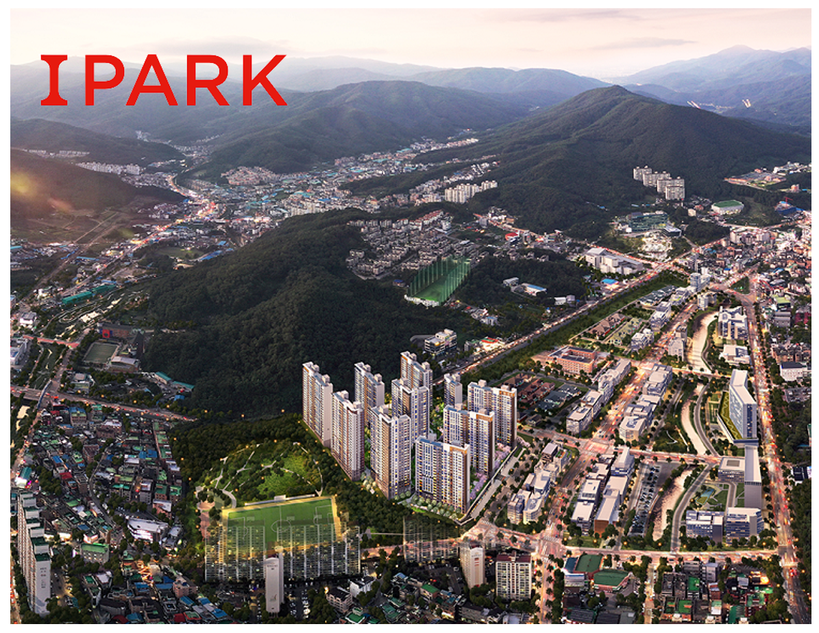 광주 행정타운 아이파크 조감도 1