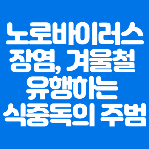 노로바이러스장염,겨울철유행하는식중독의주범-파란바탕-하얀글씨-썸네일이미지
