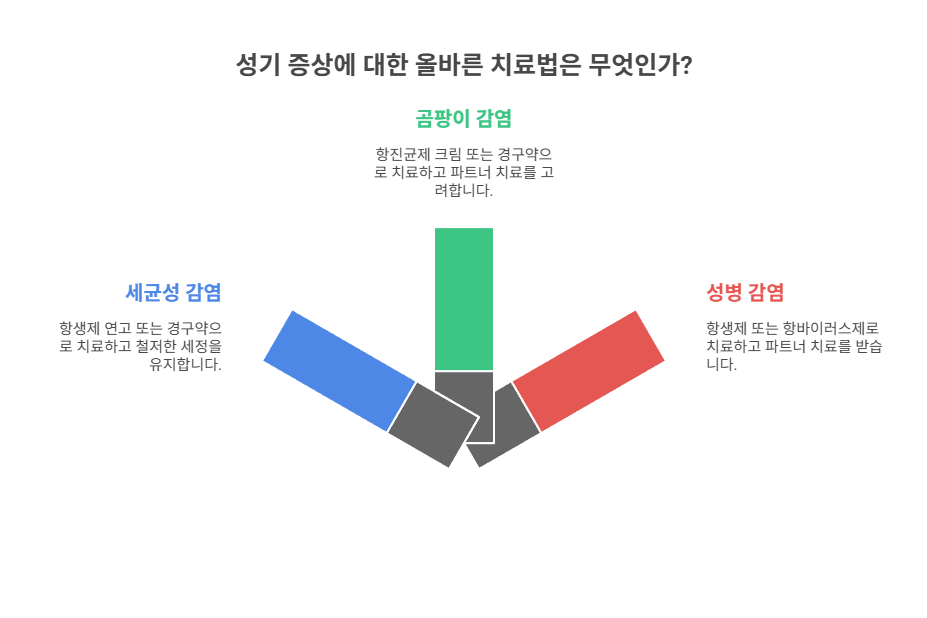 원인별 조치 및 치료 방법