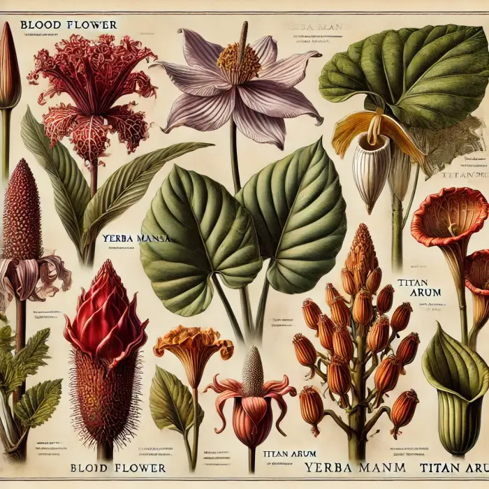 아시아 희귀 약초