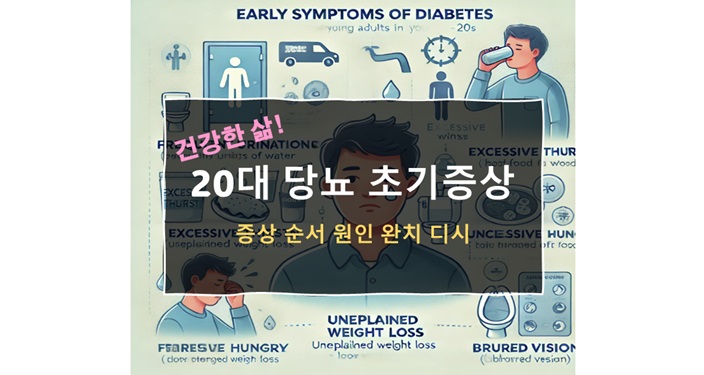 20대 당뇨 초기증상