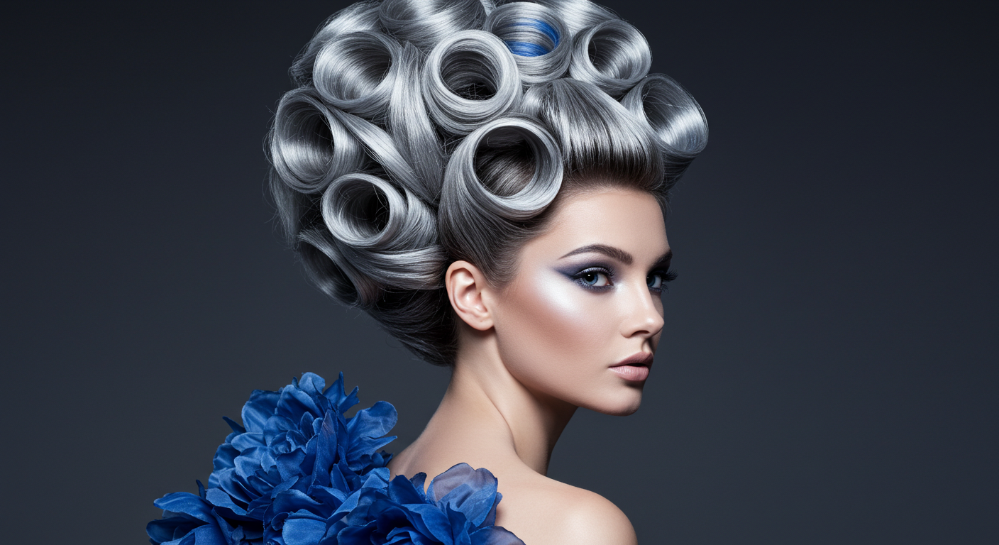 루프 컬 업스타일