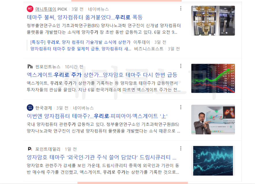 양자컴퓨터 관련주 모음 Top 5 알아보기