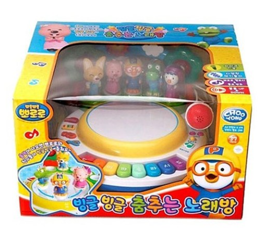 뽀로로 빙글빙글 춤추는 노래방 장난감 구매후기