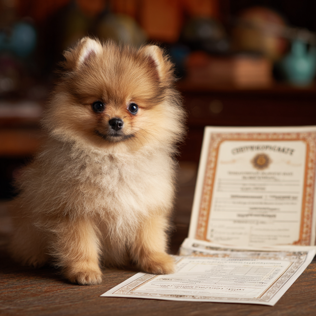 포메라니안 입양