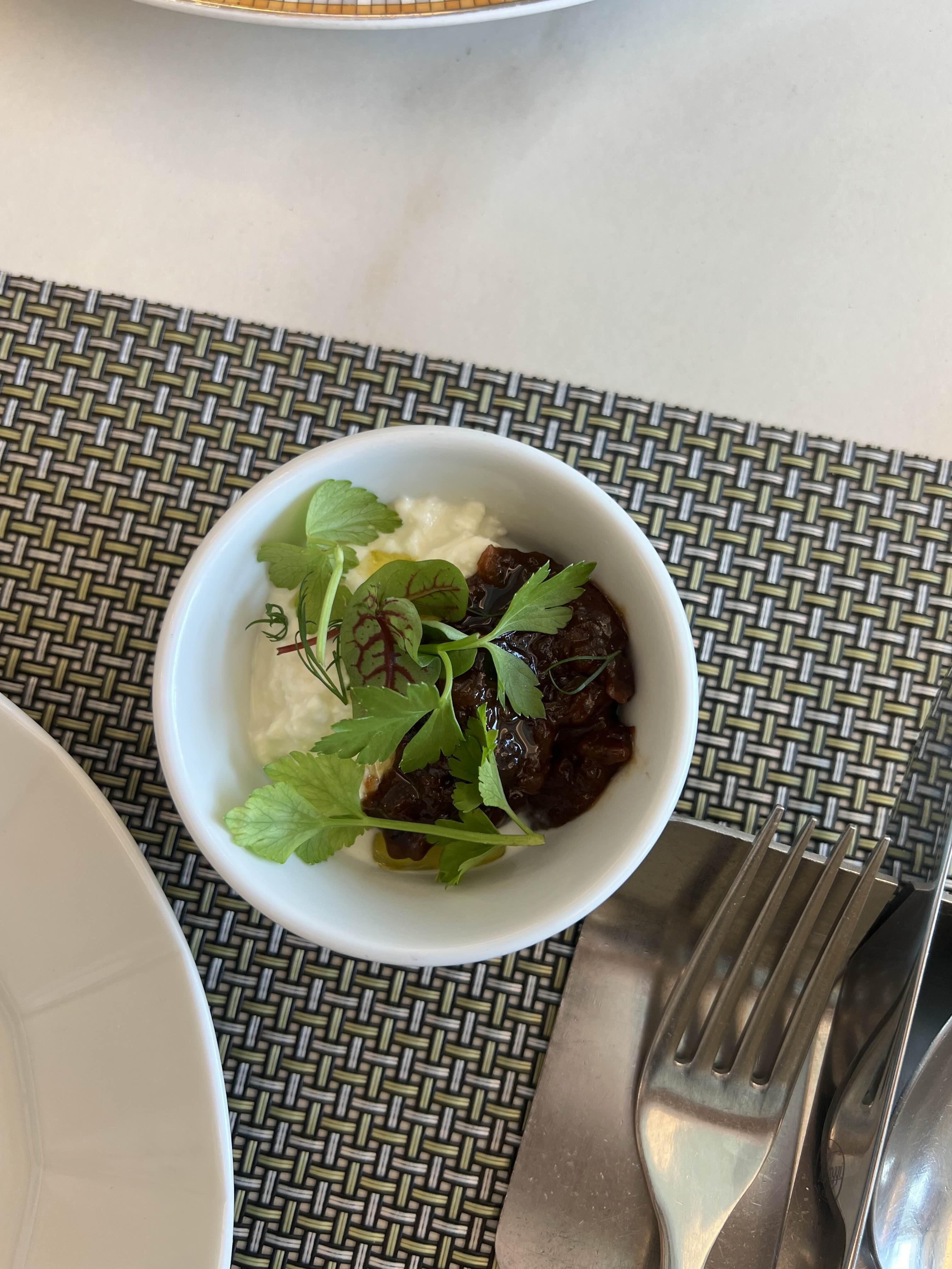 한남집 식전빵 콩포트