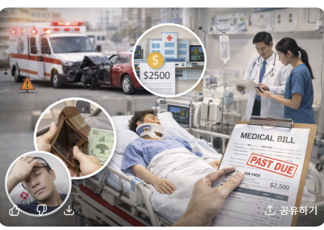 응급의료비 대지급제도 활용법｜갑작스러운 교통사고 응급실 의료비 걱정 해결 관련 사진