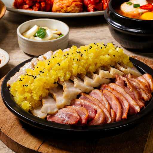 마늘 보쌈
