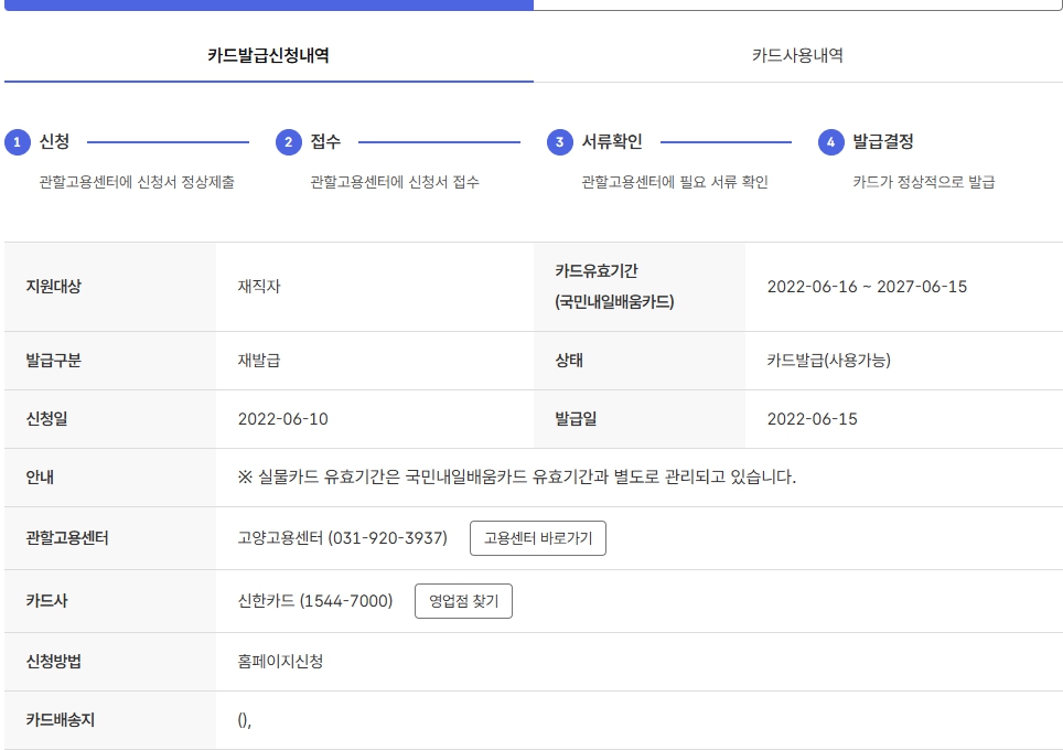 내일배움카드 신청자격 및 신청방법