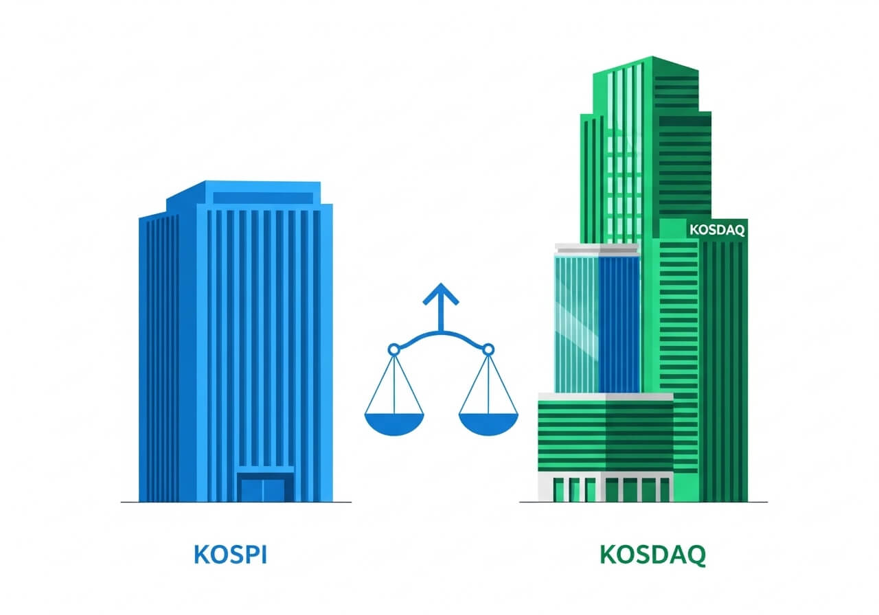 코스피와 코스닥의 차이