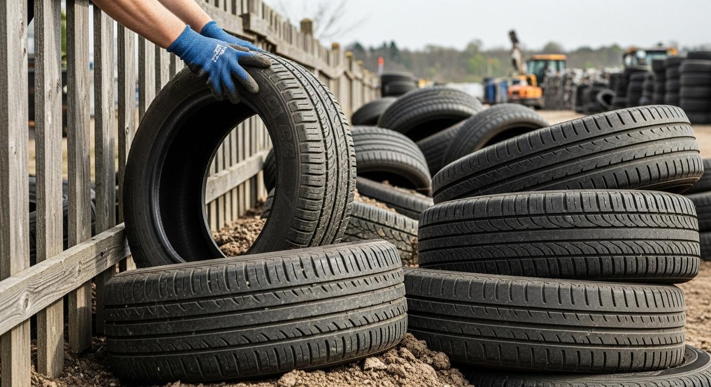 자동차 타이어 폐기 방법