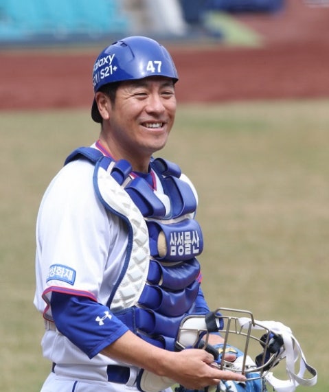 삼성 강민호 선수