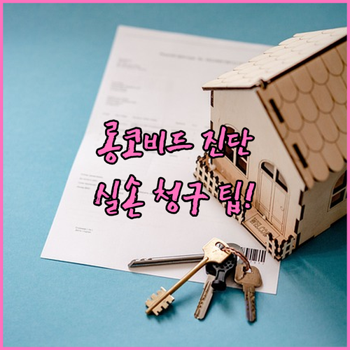 롱코비드 진단비 보험 실손보험별 청구..
