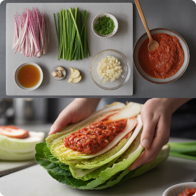 김장김치 맛있게 담는 법 이미지