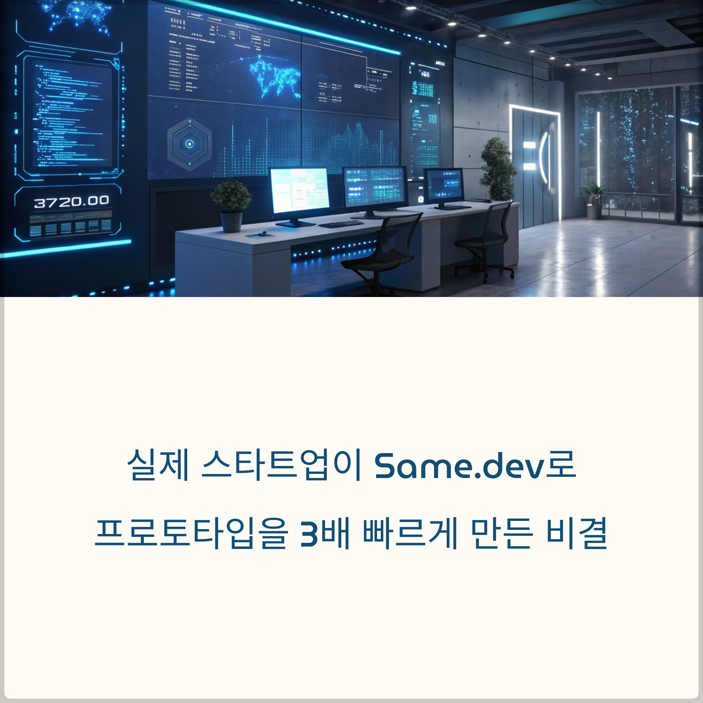 이제 웹사이트 복제는 10초! 실제 스타트업이 Same.dev로 프로토타입을 3배 빠르게 만든 비결