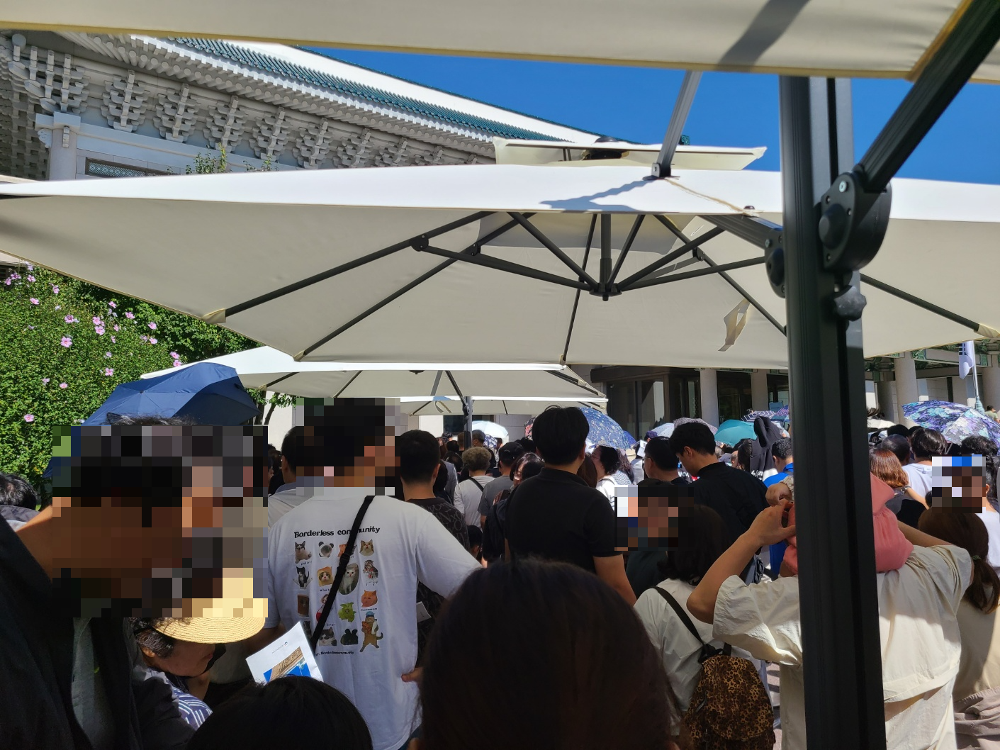 청와대 관람 하기