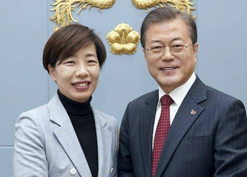 사상구 국회의원 후보 배재정 문재인 유세 논란 이유