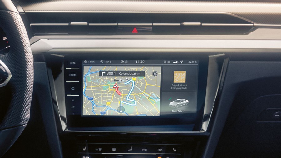 폭스바겐 아테온 네비게이션