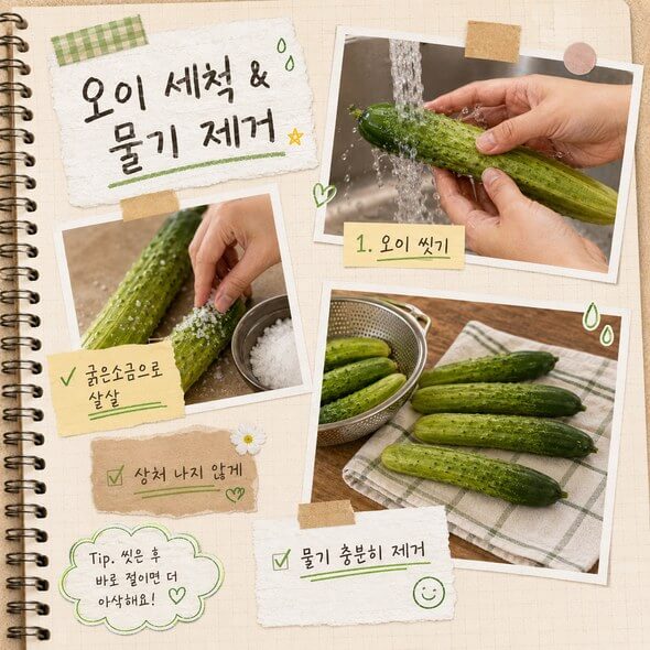 오이지 담그는 방법